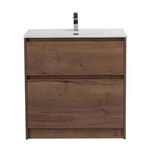 Тумба под раковину BelBagno Kraft 39 KRAFT39-700/390-2C-PIA-RT 70х40 напольная цвет коричневый