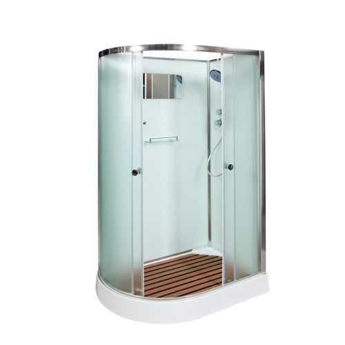 Душевая кабина AvaCan D102R 120х80 асимметричная без крыши ориентация правая