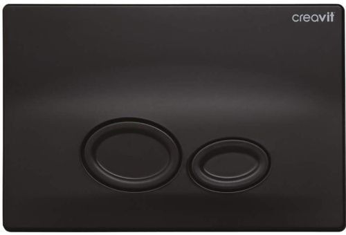Клавиша смыва механическая Creavit GP2002.01 цвет черный