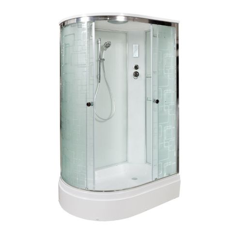 Душевая кабина AvaCan EM2712REL 120х80 асимметричная с крышей ориентация правая