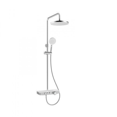Душевая стойка Berges Morans 075001 настенная цвет хром