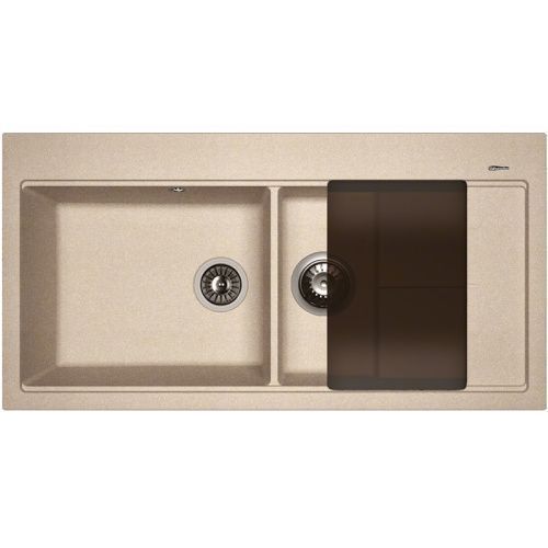 Кухонная мойка Florentina Россана 20.335.E1000.107 100х50 цвет бежевый поверхность матовая