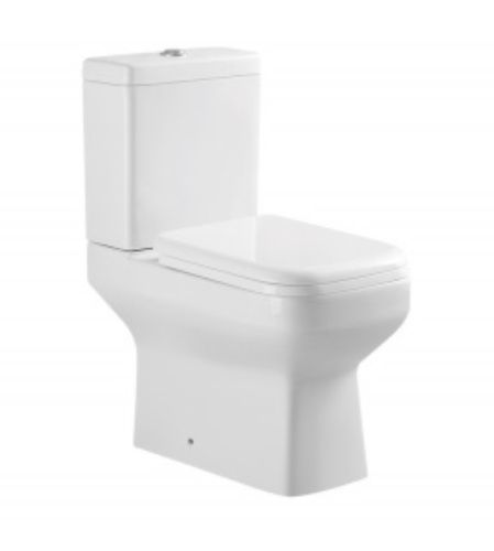 Унитаз-компакт напольный с бачком Stella Polar Калафель SP-00001847 белый с сиденьем микролифт душевой смыв