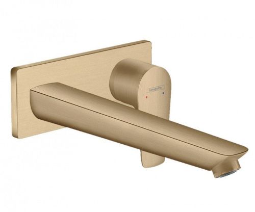 Смеситель для раковины Hansgrohe 71734140 встраиваемый в стену бронза