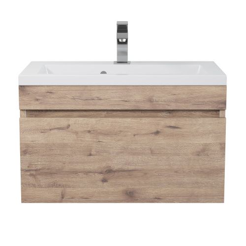 Тумба с раковиной Uperwood Eva 3930313469 60х50 цвет коричневый