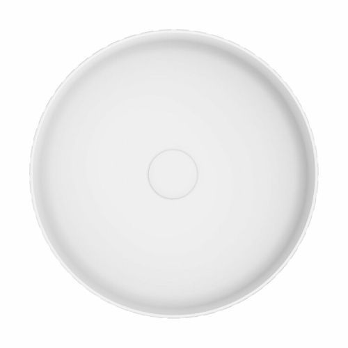 Раковина керамическая Omoikiri Akira 4972072 40х40 накладная цвет белый