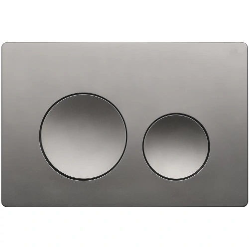 Клавиша смыва механическая Veconi FLUSH FLV2-GM цвет оружейная сталь