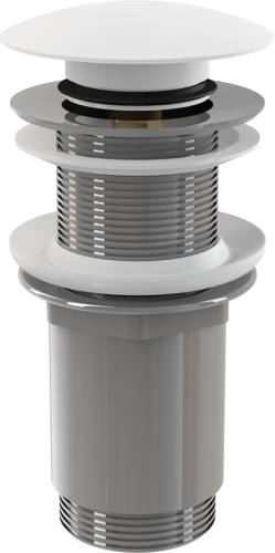 Донный клапан Alcadrain A395B белый