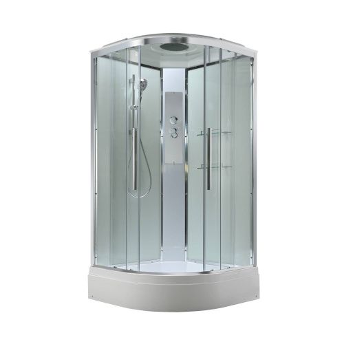 Душевая кабина AvaCan EM EM3011T 110х110 четверть круга с крышей ориентация универсальная