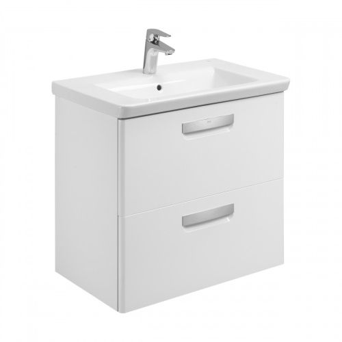 Тумба под раковину Roca The Gap Original ZRU9302878 70х40 подвесная цвет белый