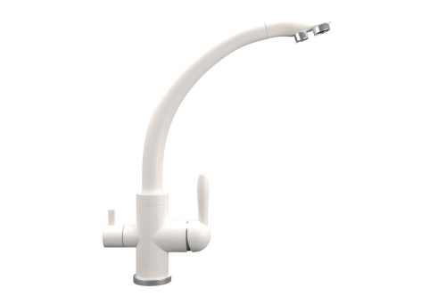 Смеситель для кухни Ulgran Quartz UQ-022-01 на мойку бежевый