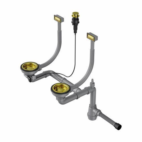 Слив-перелив Omoikiri WK-2-A 4956495 золото