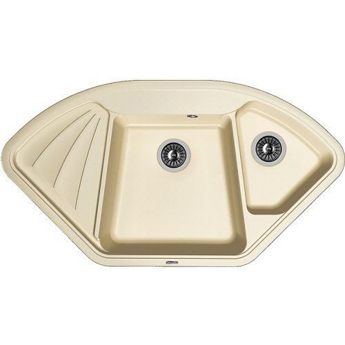 Кухонная мойка Florentina Капри 20.185.J1060.202 105х60 цвет бежевый поверхность матовая
