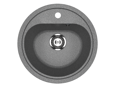 Кухонная мойка Ulgran Classic U-700-309 45х45 цвет серый