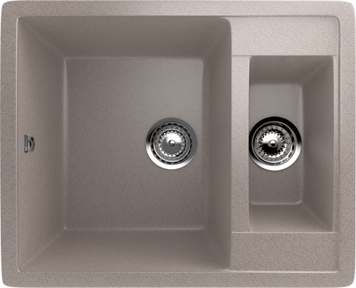 Кухонная мойка Ulgran Classic U-106-302 60х50 цвет бежевый