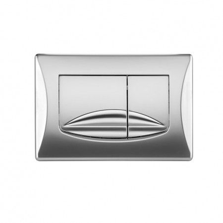 Клавиша смыва механическая Oli RIVER DUAL 638506 цвет хром