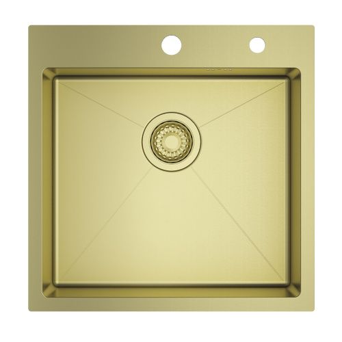 Кухонная мойка Raglo R700 R700.5050.03 50х50 цвет золото поверхность матовая