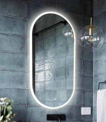 Зеркало с подсветкой Relisan Melina Гл000024394 60х100 подвесное