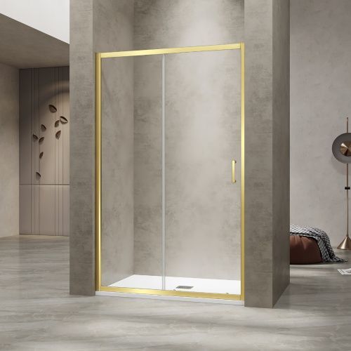 Душевая дверь RGW Passage 030811417-16 170х195 стекло прозрачное профиль золото