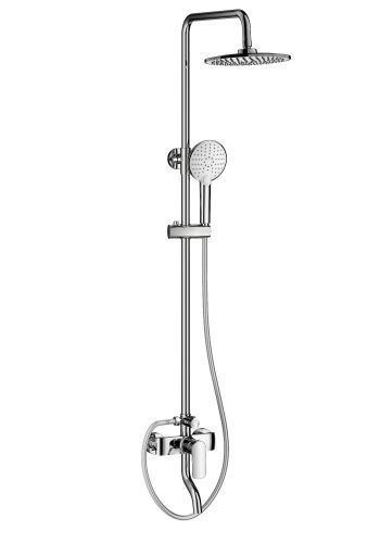 Душевая стойка Wonzon & Woghand WW-AE3354-CR настенная цвет хром