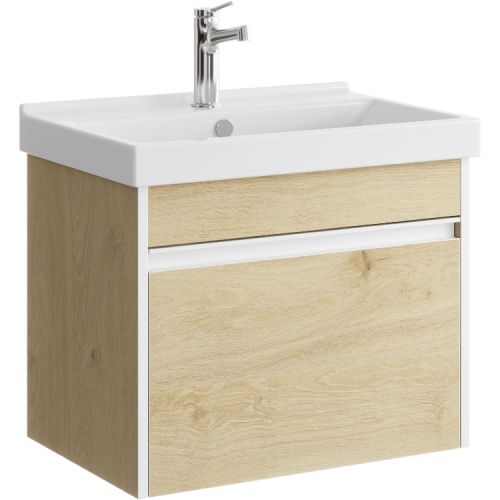 Тумба под раковину Aqwella Y URB0106DD 60х40 подвесная цвет коричневый