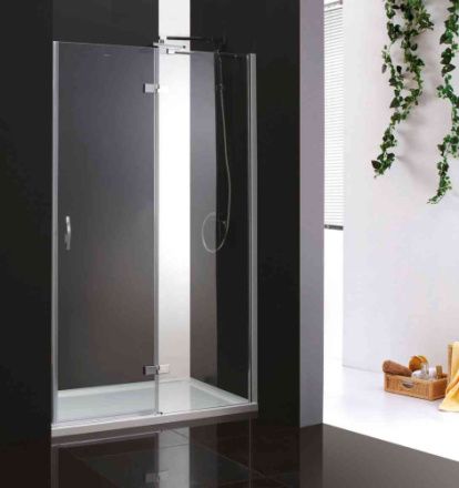Душевая дверь Cezares BERGAMO BERGAMO-W-B-12-90-C-Cr-R 90х195 стекло прозрачное профиль хром