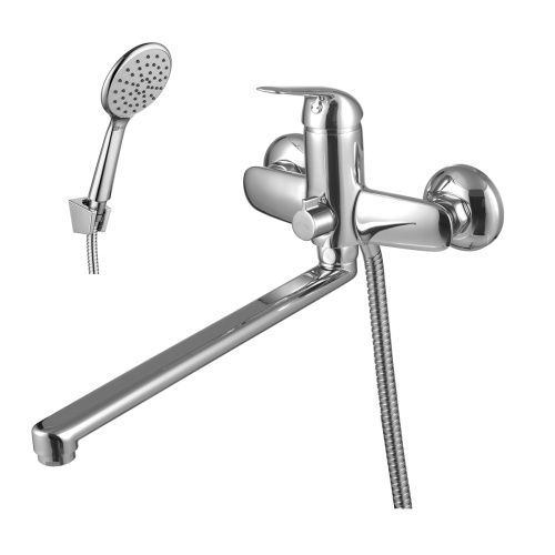 Смеситель для ванны LeMark Plus Advance LM1251C настенный хром