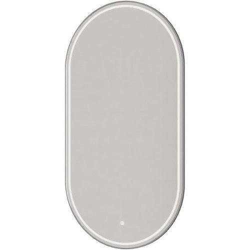 Зеркало с подсветкой и антизапотевателем Boheme 568-CR 60х110 подвесное