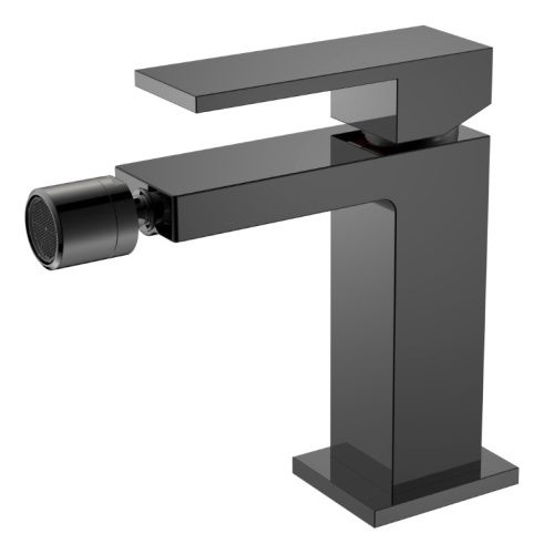 Смеситель Boheme Qubic 476-SGM на биде серый
