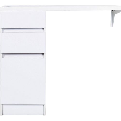 Тумба с раковиной Orange Sistema ST-40TUW+RAL 100х50 напольная цвет белый