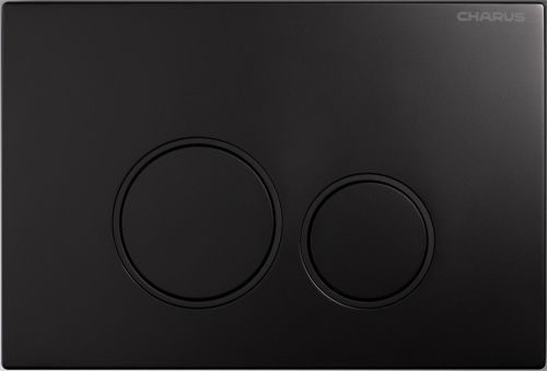 Клавиша смыва механическая CHARUS Spazio FP.330.DW.02 цвет черный