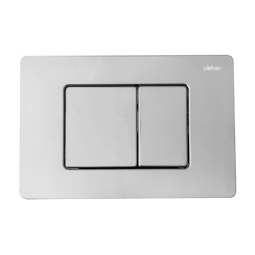 Клавиша смыва механическая Abber AC0120 цвет хром