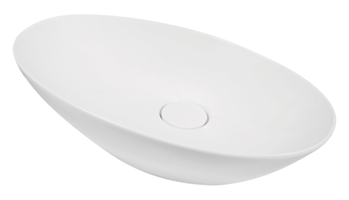 Раковина мебельная керамическая Dreja Triumph 56 641266 60х30 накладная цвет белый