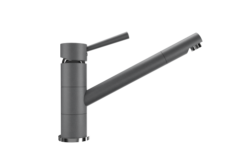Смеситель для кухни Ulgran Classic U-025-342 на мойку серый