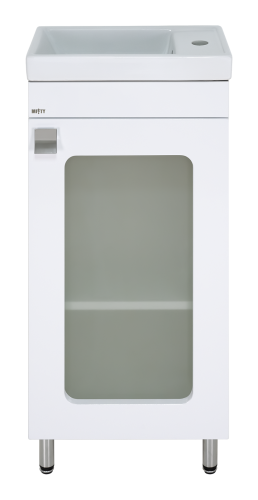 Тумба под раковину Misty Урал Э-Ура-01040-021Н 40х20 напольная цвет белый