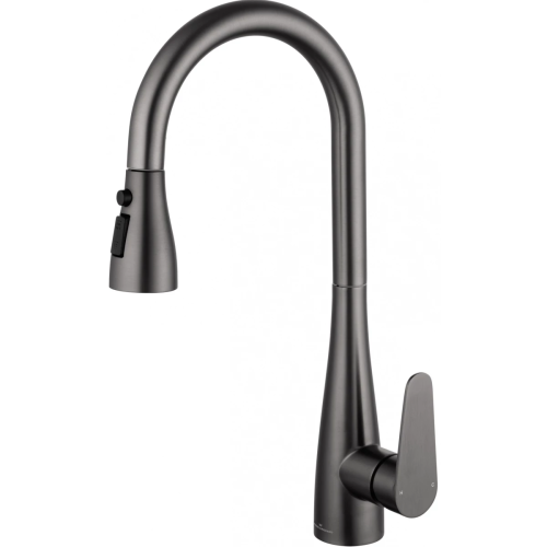 Смеситель для кухни Wonzon & Woghand WW-121E201B-BGG на мойку серый