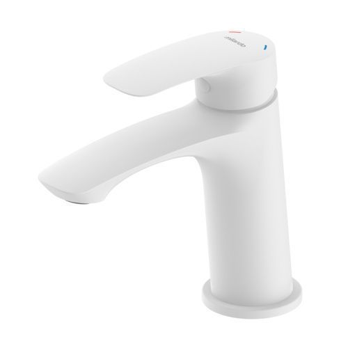 Смеситель Milardo Rora RORWT00M01 на раковину белый