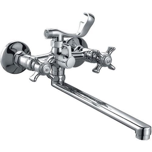 Смеситель для ванны и душа Haiba HB24 HB2124 настенный хром