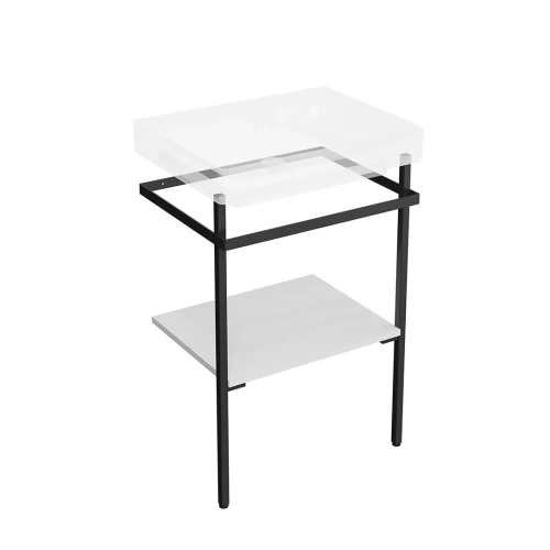 Консоль под раковину Kerama Marazzi PRO PRO.55.01\BLK.M 50х40 напольная цвет черный