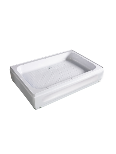 Душевой поддон акриловый Wemor 10000006112 120х90 белый с каркасом