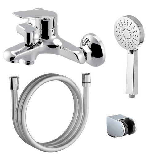 Смеситель Azario TAVIRA AZ-WKE238040C настенный хром