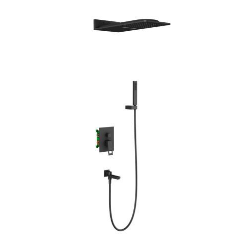 Душевая система Timo Briana SX-7119/03SM встраиваемая в стену цвет черный