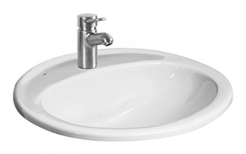 Раковина из сантехнического фарфора Roca Adora 7327204000 50х40 встраиваемая цвет белый