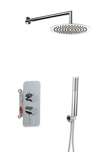 Душевая система AQG Urban Flow 19URFER23602 встраиваемая в стену цвет хром