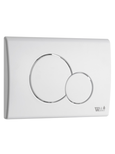 Клавиша смыва механическая WeltWasser WW INS 10000010236 цвет белый