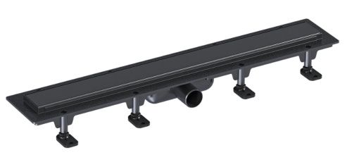 Душевой лоток Good Door ТЛ00042 85х5 черный