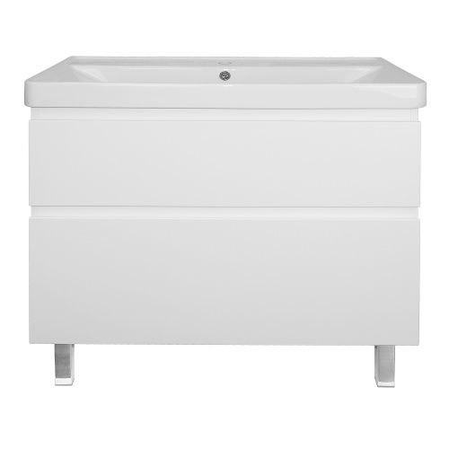 Тумба с раковиной Azario Мила CS00089953 90х50 напольная цвет белый