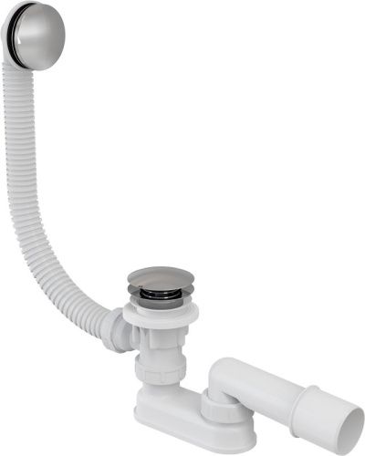 Слив-перелив Alcadrain A504KM-80 хром