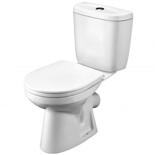 Унитаз-компакт напольный с бачком Santek Анимо 1WH302134 белый с сиденьем каскадный смыв