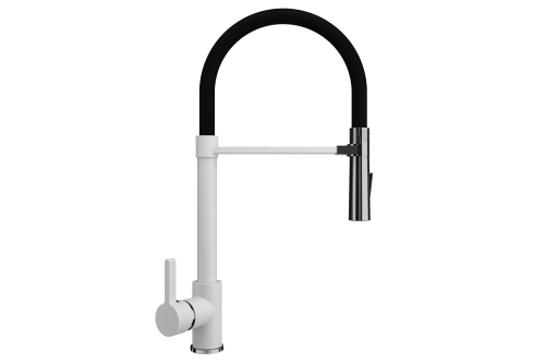 Смеситель для кухни Ulgran Quartz UQ-024-04 на мойку серый